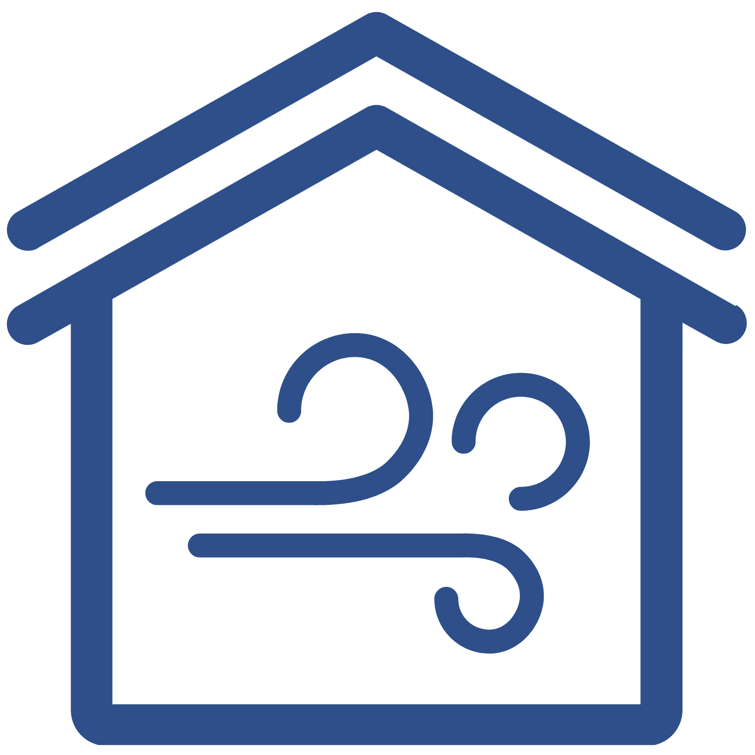 Ein gutes Raumklima verbessert das Wohlbefinden.