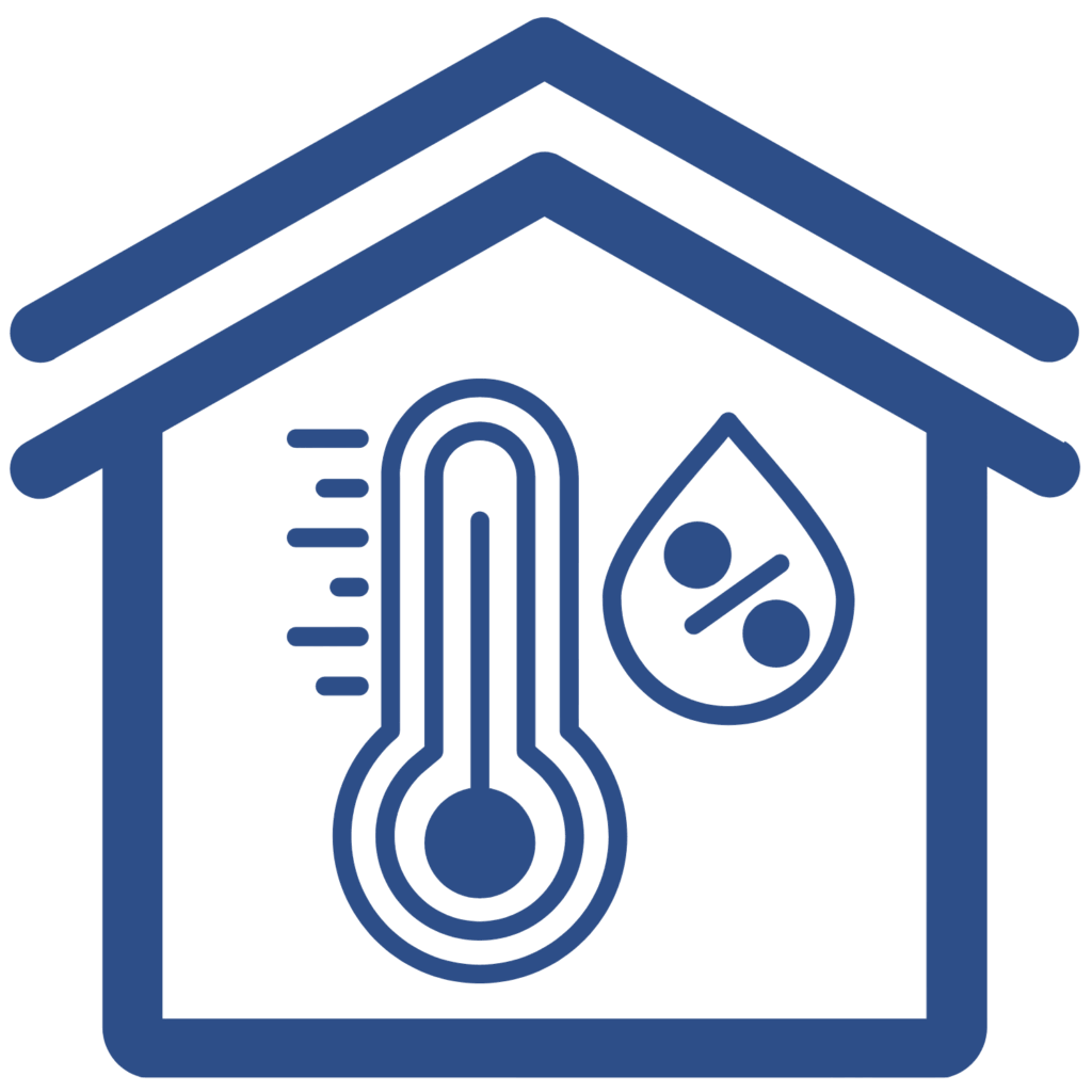 Das Raumklima ist wichtig für das Wohlbefinden.