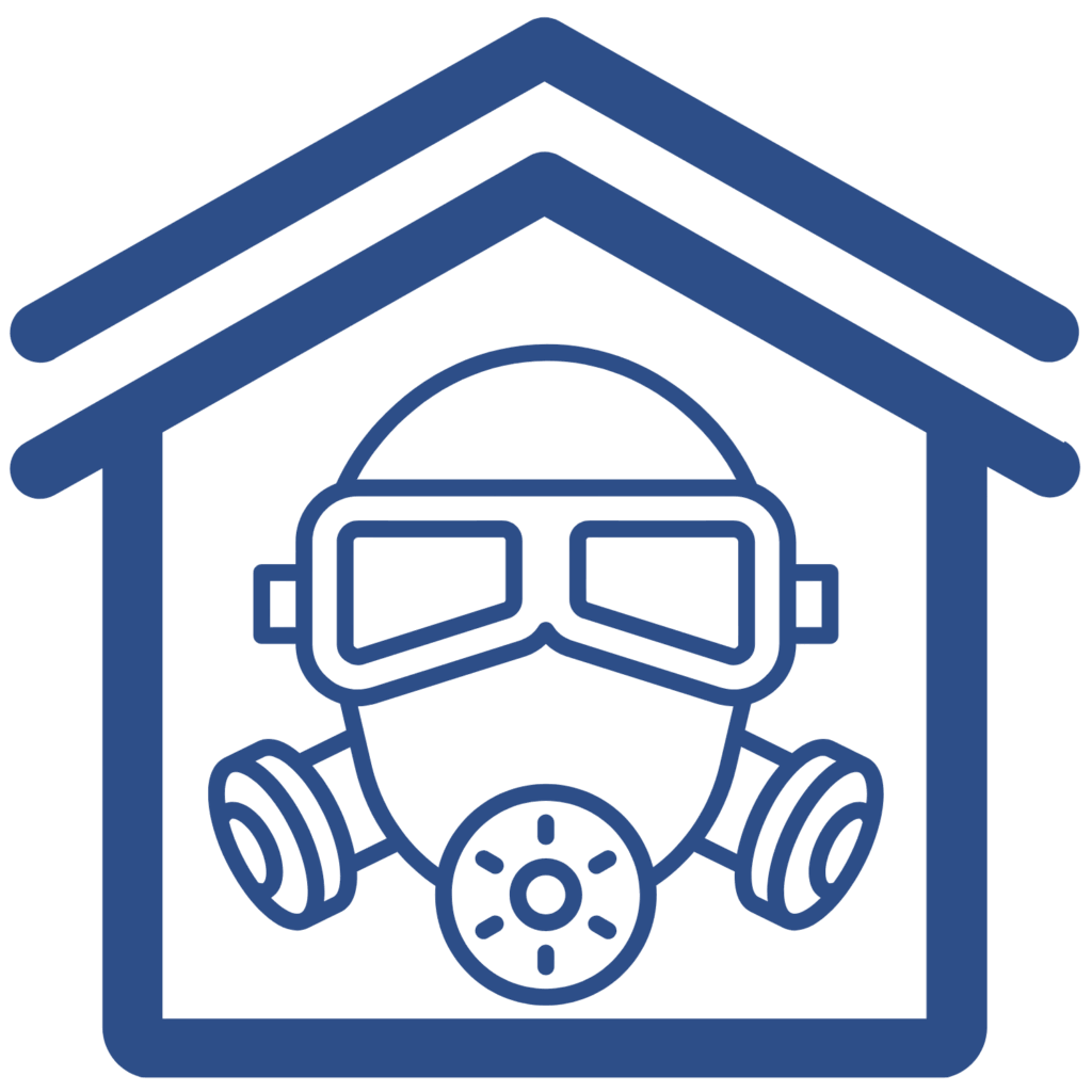 Innenräume können mit Schadstoffen belastet sein.