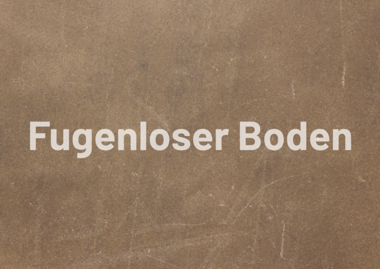Fugenloser Boden Fugenlose Böden