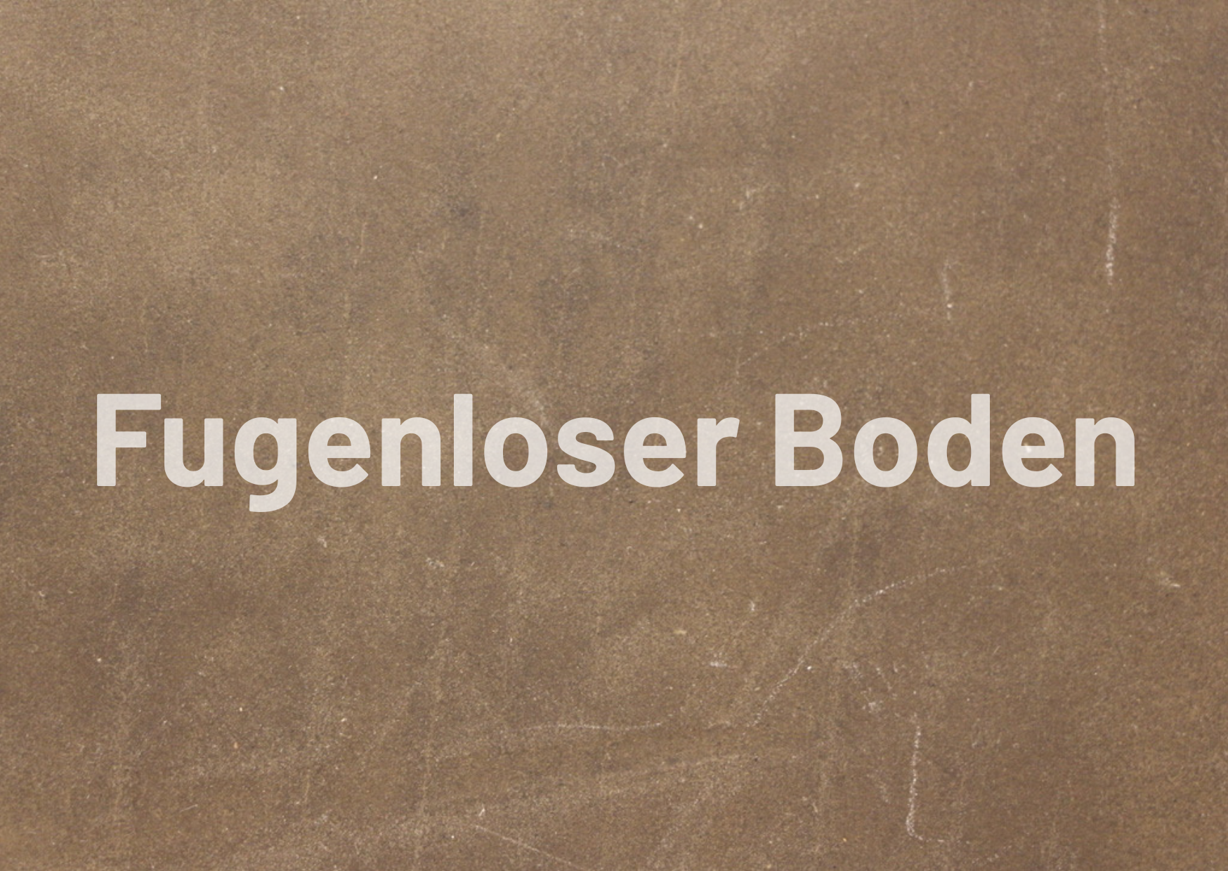 Fugenloser Boden Fugenlose Böden