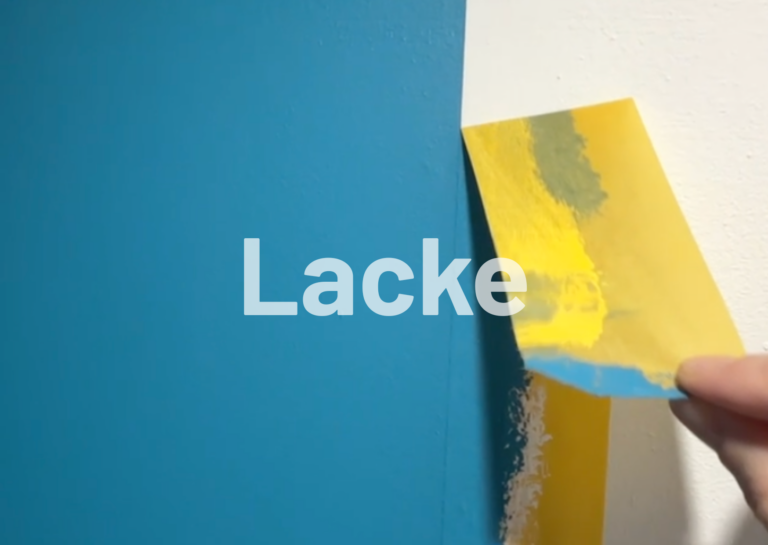 Lacke können viele problematische Stoffe enthalten